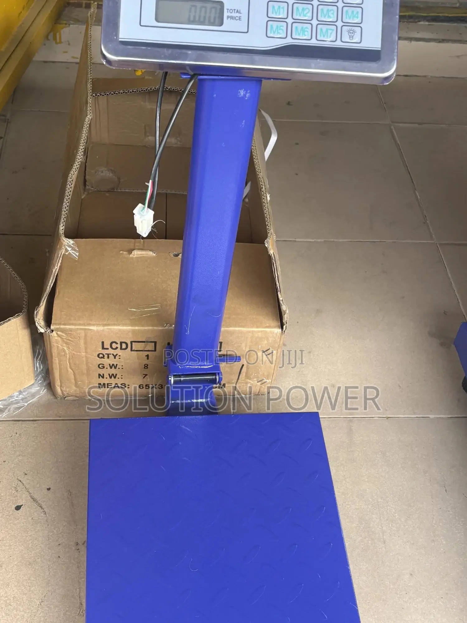 150kg Platform Rechargeable Scale
