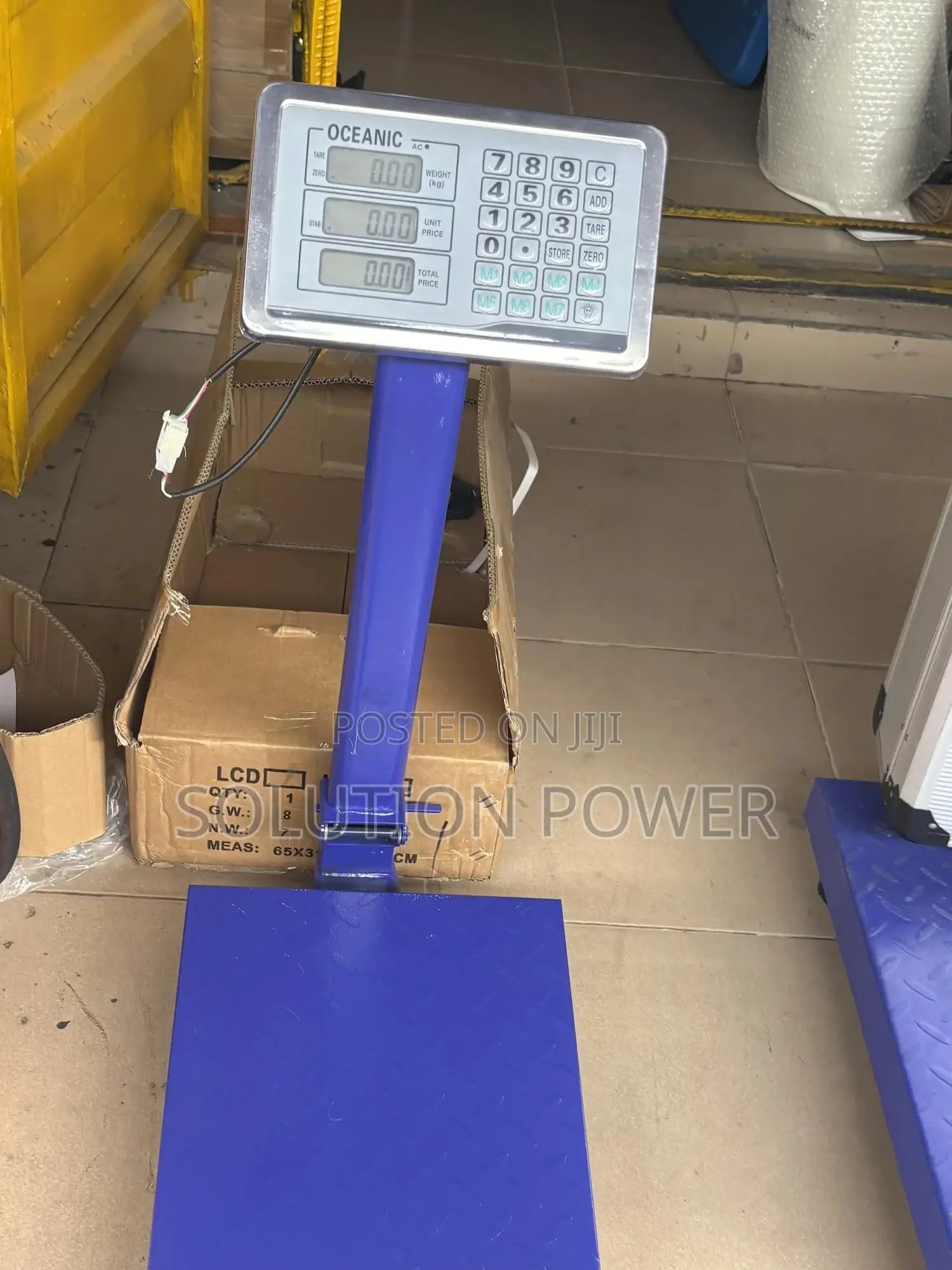 150kg Platform Rechargeable Scale