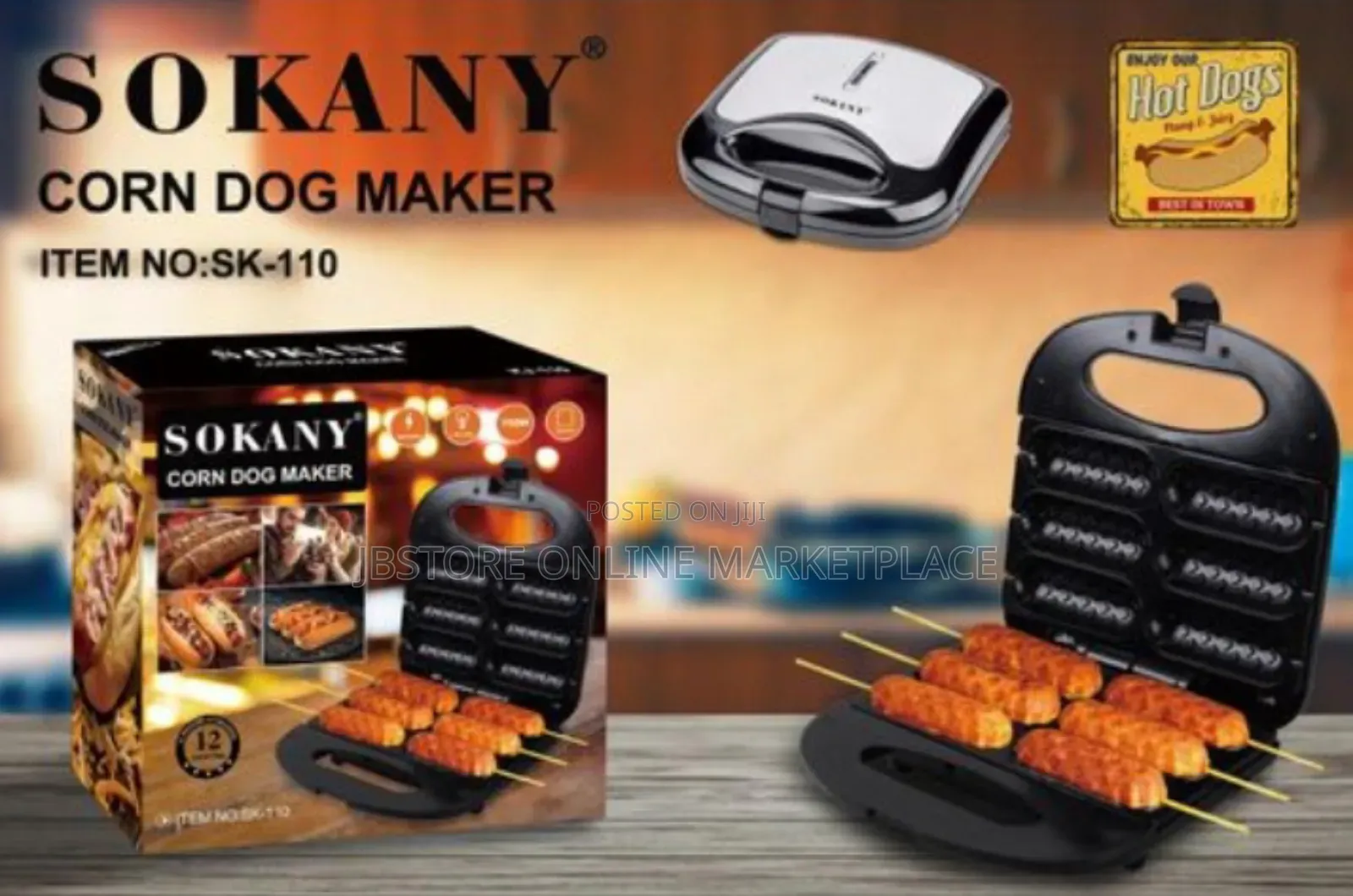Sokany Corn Dog Maker, Model Sk-110