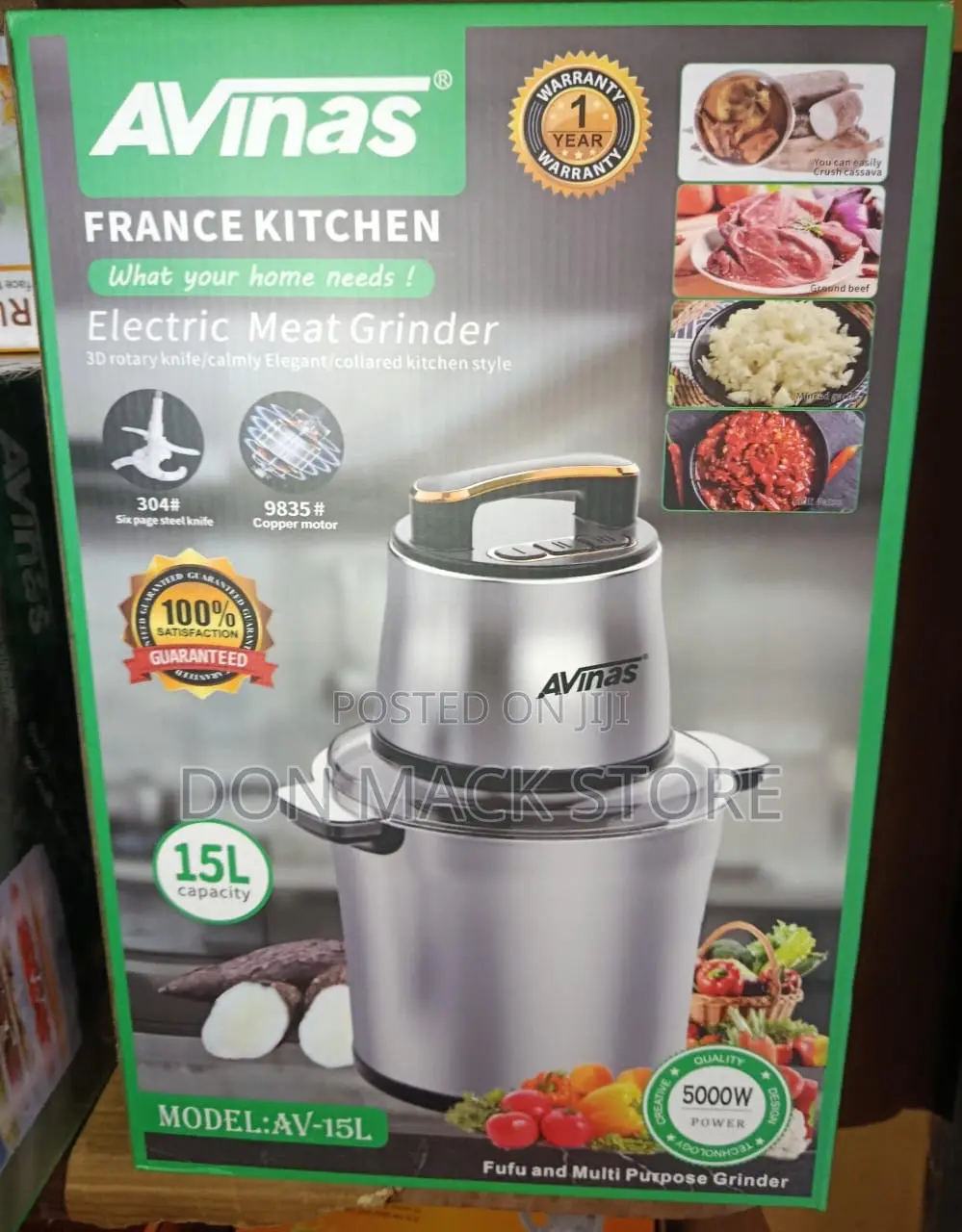 10litre Avinas Yam Pounder