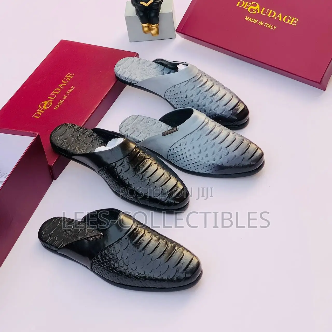 Quality Desaudage Leather Half Shoes