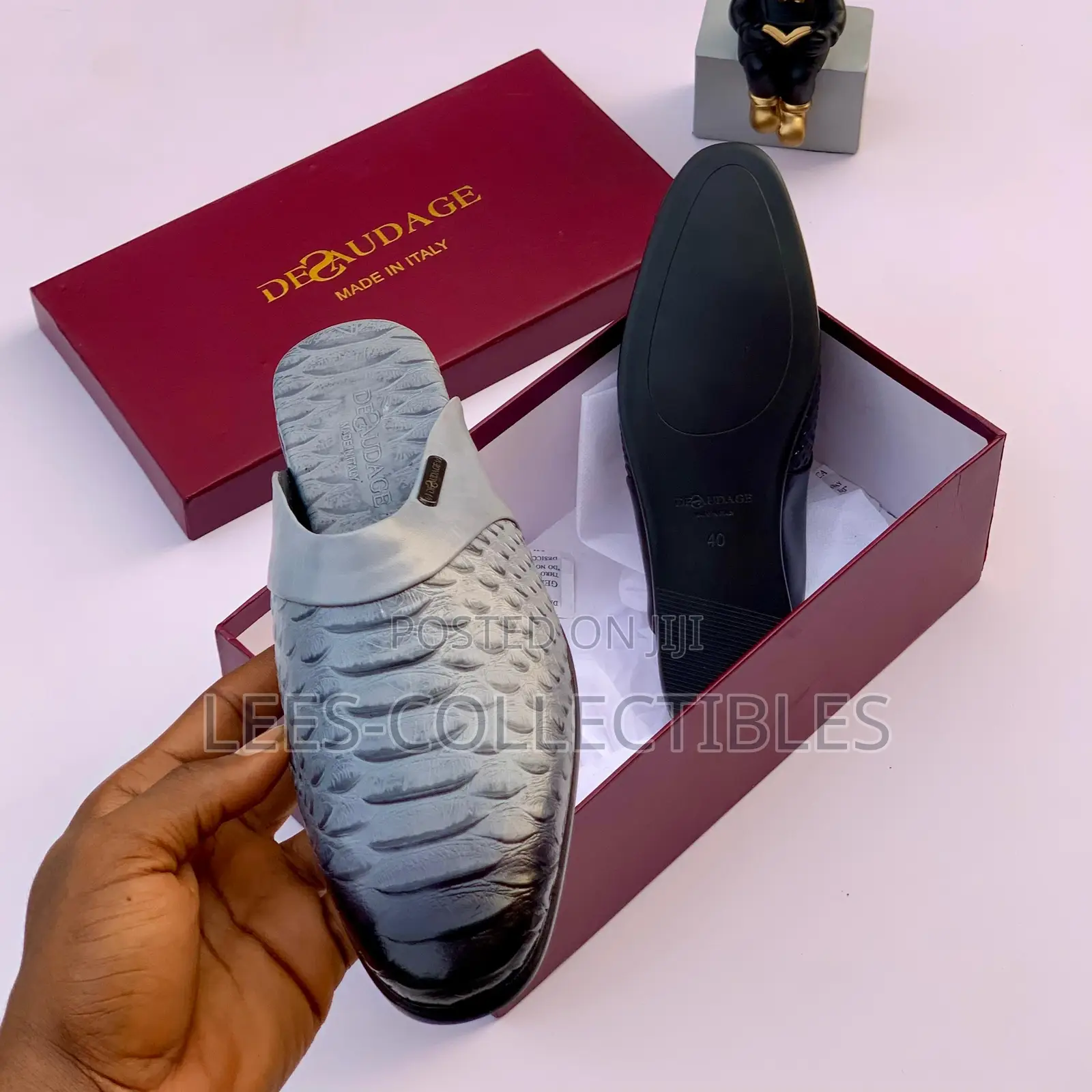 Quality Desaudage Leather Half Shoes