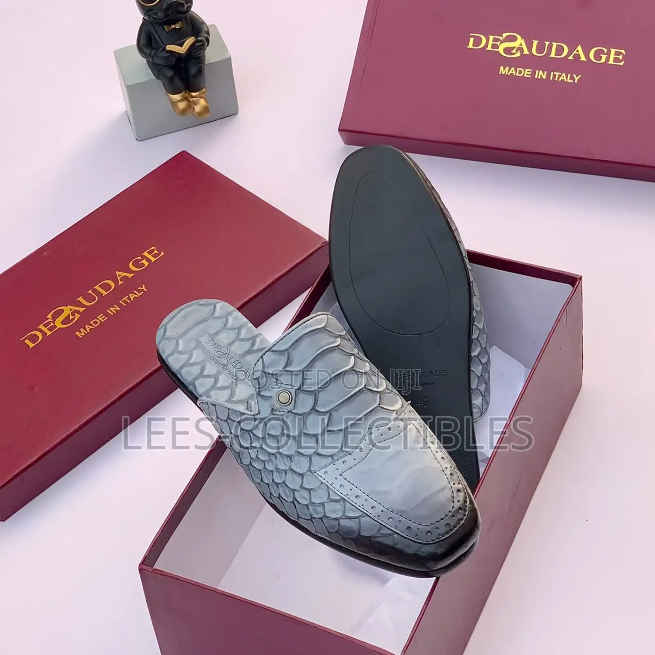 Quality Desaudage Leather Half Shoes