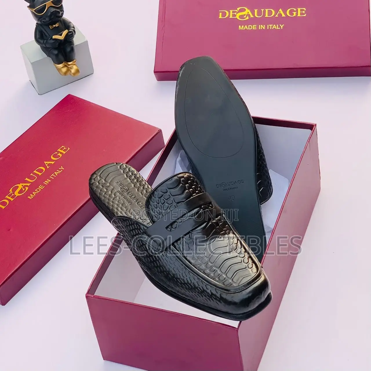 Quality Desaudage Leather Half Shoes