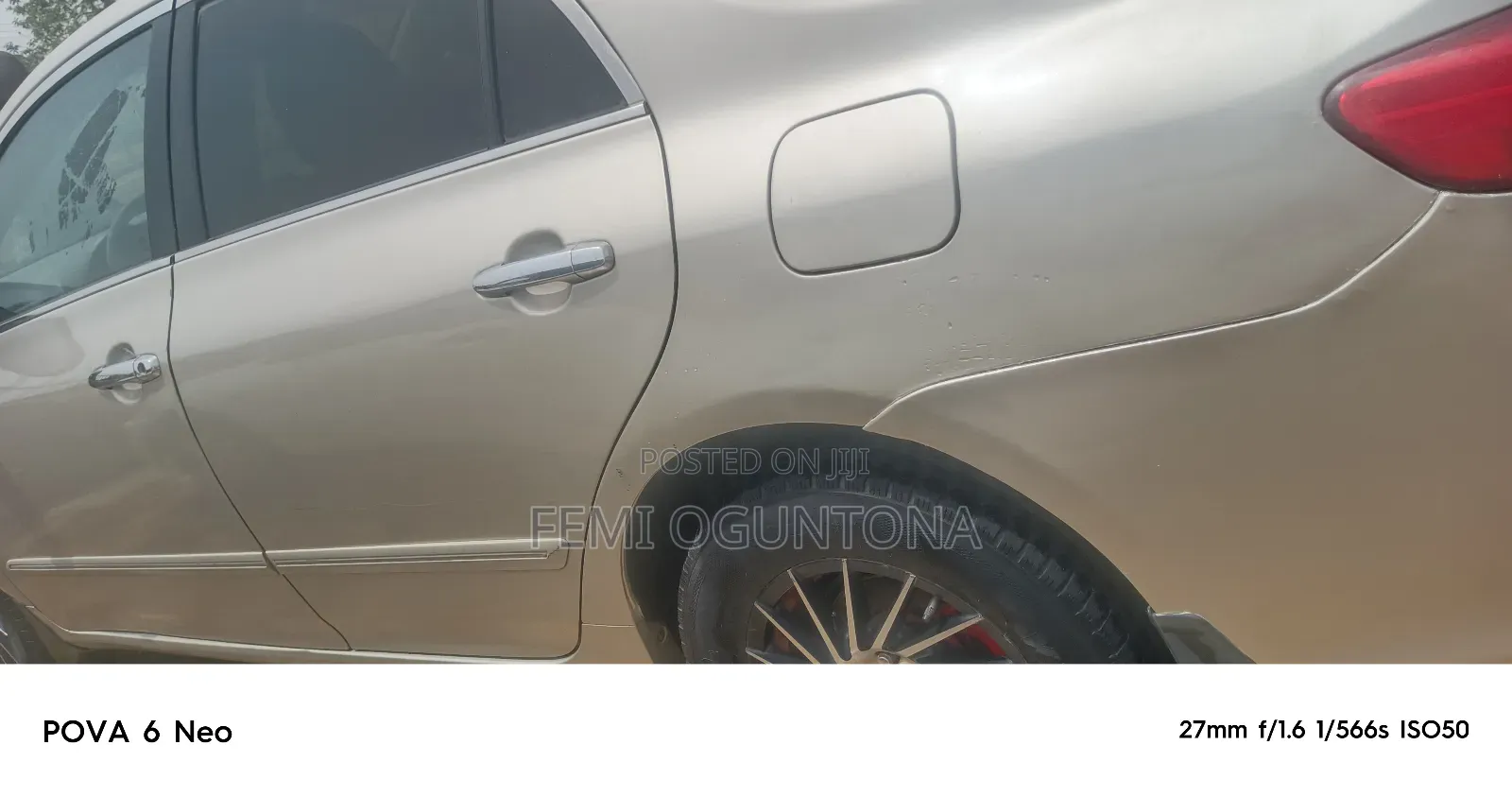 Toyota Corolla 2008 Gold