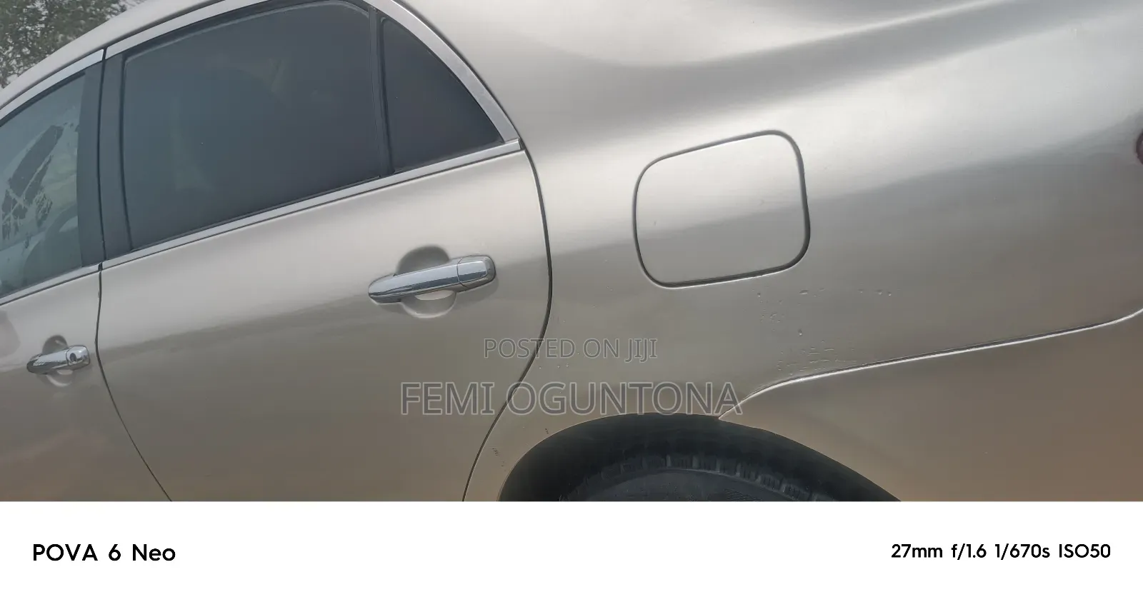 Toyota Corolla 2008 Gold