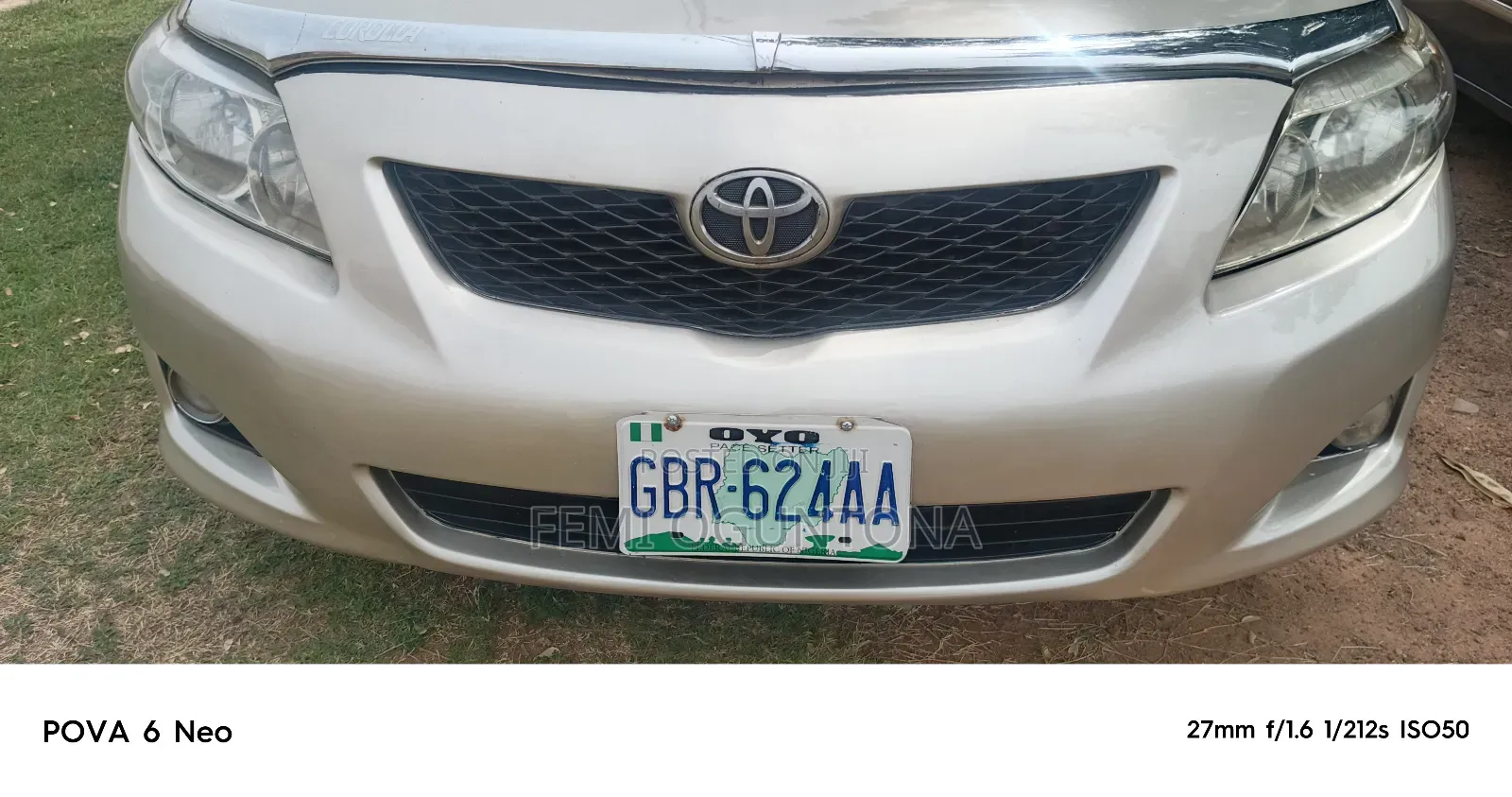 Toyota Corolla 2008 Gold