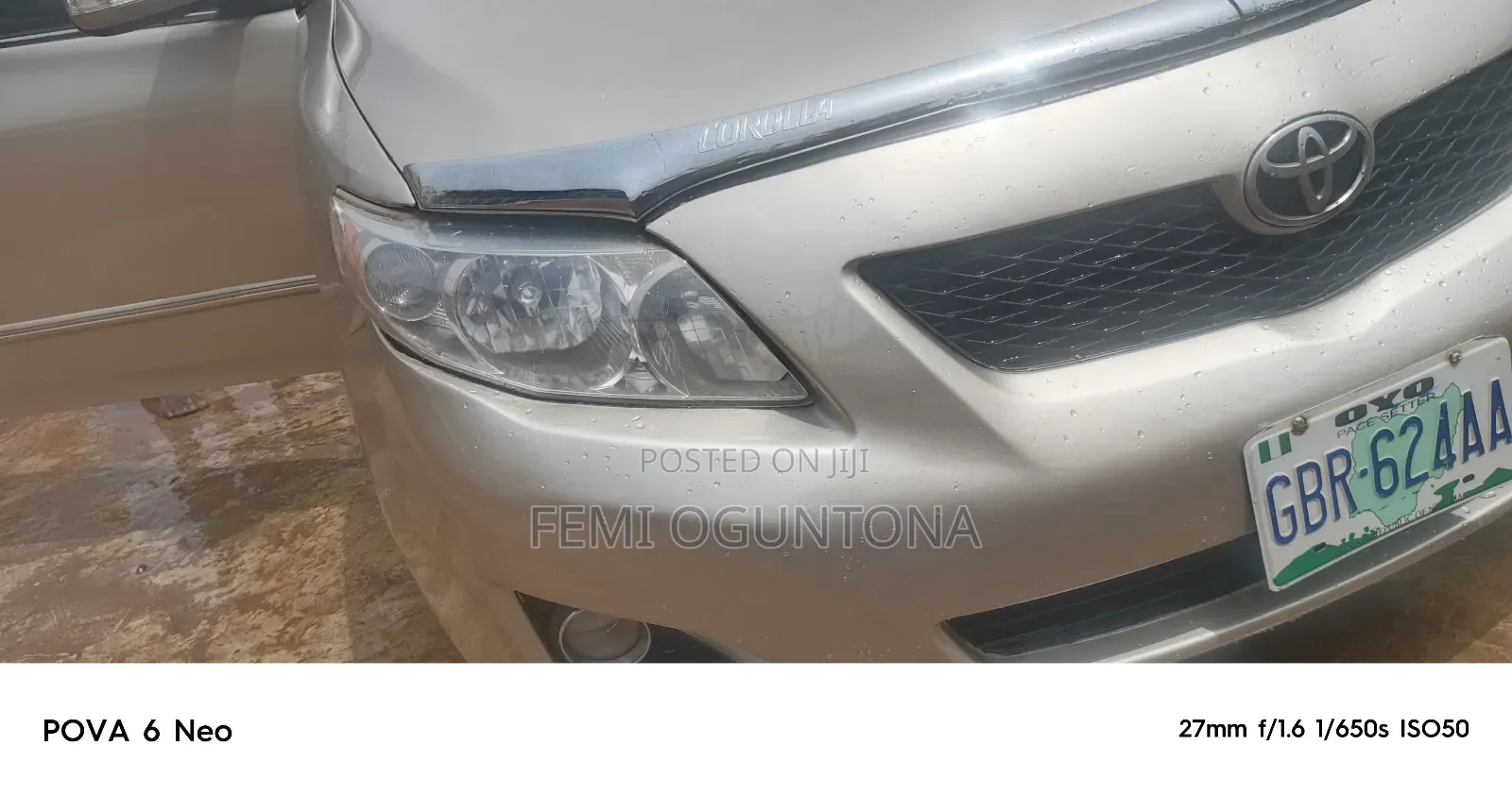 Toyota Corolla 2008 Gold