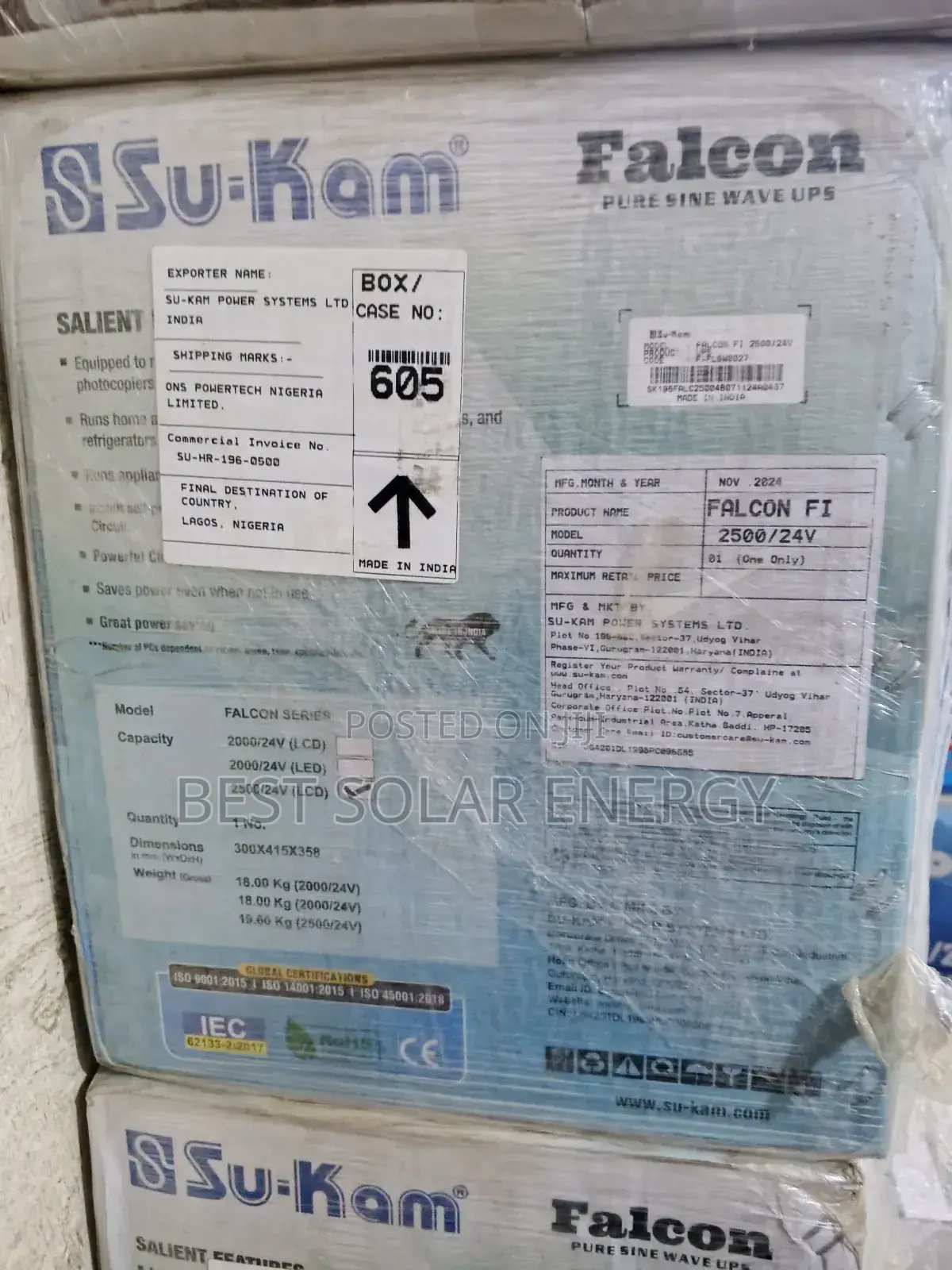 Su-Kam Inverter 2.5kva