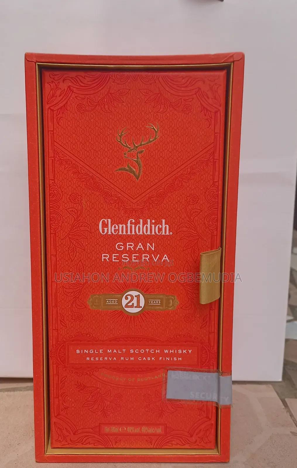 Original  Glenfiddich 21 Years