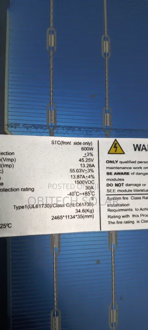 600watt 144cells Uhldd Solar Panel