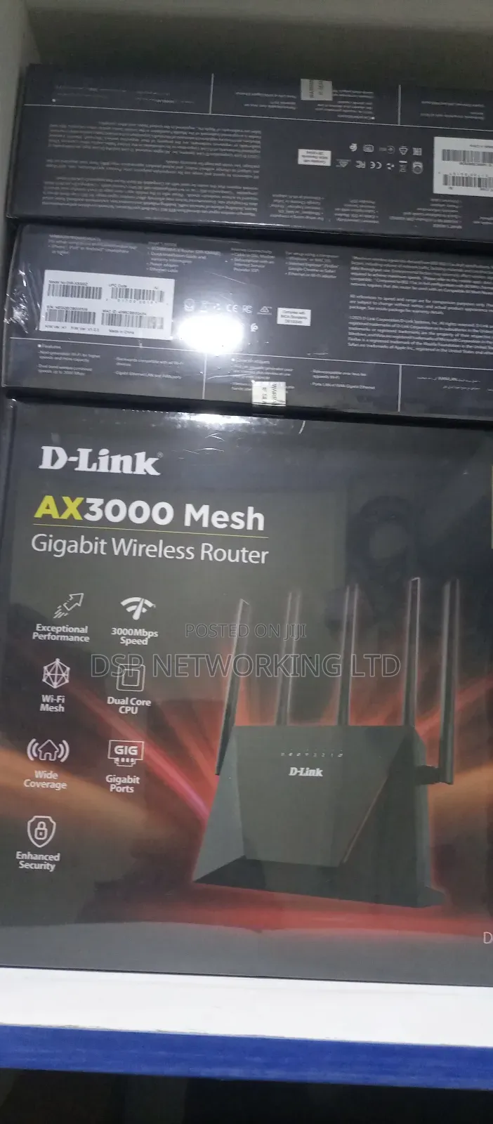 Ax3000 D Link Router D‐Link Dir‐X3000z Ax3000 Mesh Gigabit Wi‐Fi 6 Router for sale - DSP ...