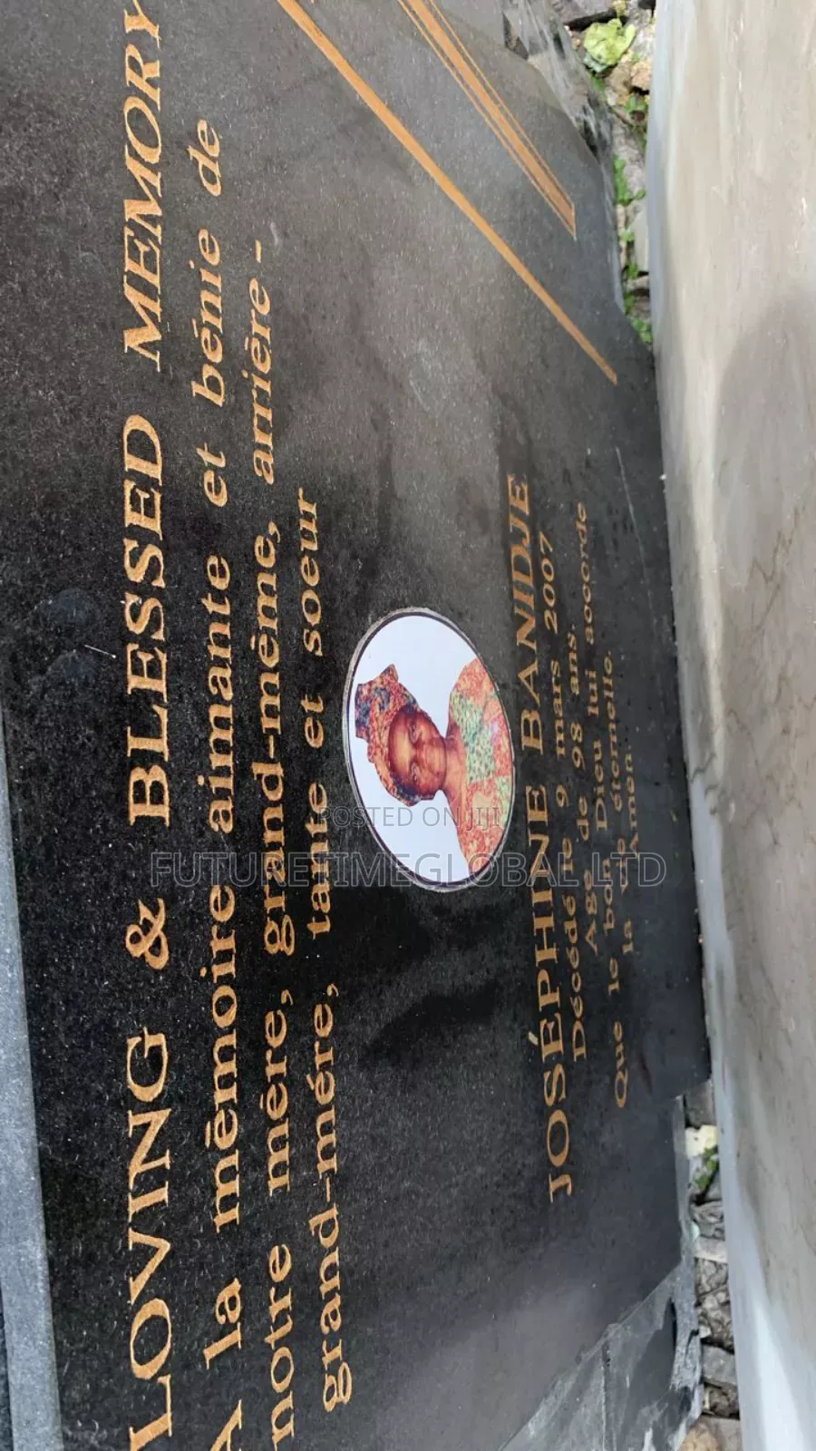 Engraving Art Work on Granite Stone