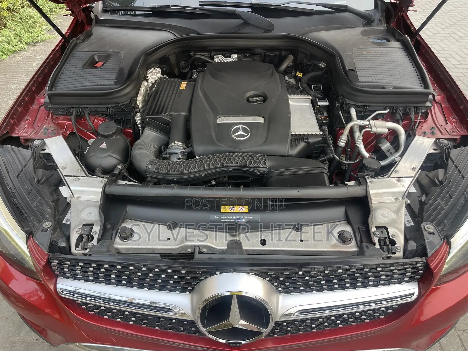 Mercedes-Benz GLC-Class 2017 Red