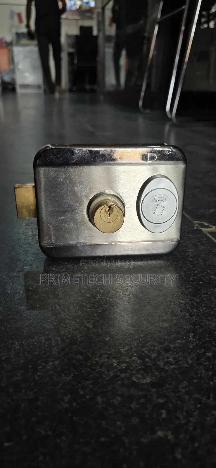 Security Electric Rim Lock With Remote