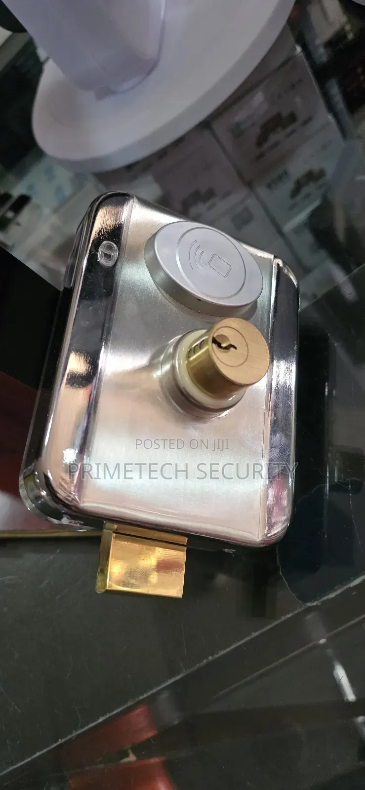 Security Electric Rim Lock With Remote