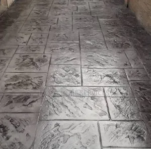 Concrete Floor Stamped American Standard