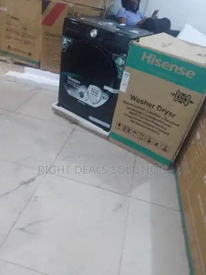 Hisense 8kg Wash + 5kg Dry Powerhouse – Inverter Quiet, Steam Clean