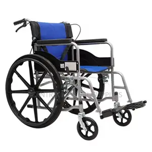 Detachable Footrest Manual Wheelchair for Flexible Support