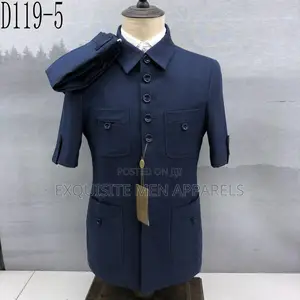 Quality Shortsleeved Maligan Safari Men’S Suit