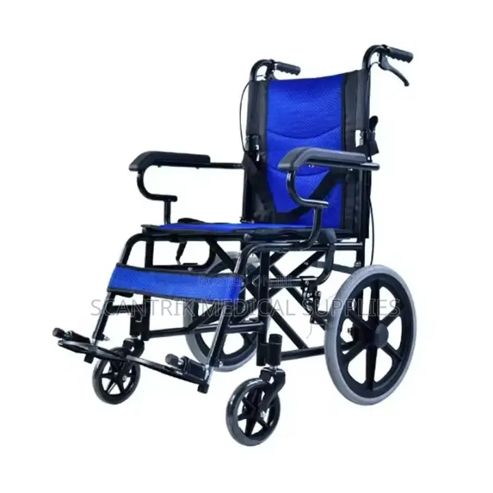 Standard Foldable Manual Wheelchair for Multi-Use Applications