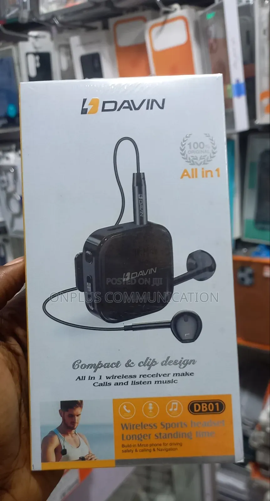 Davin Wireless Sports Headset