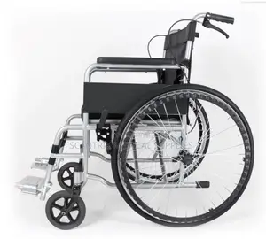 Wide Seat Manual Wheelchair for Enhanced Comfort