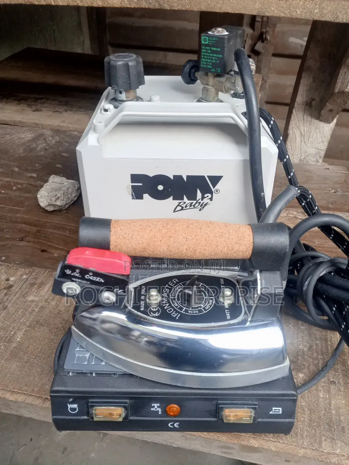 Industrial Steam Iron, Finishing Table
