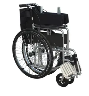 Portable Steel Frame Manual Wheelchair