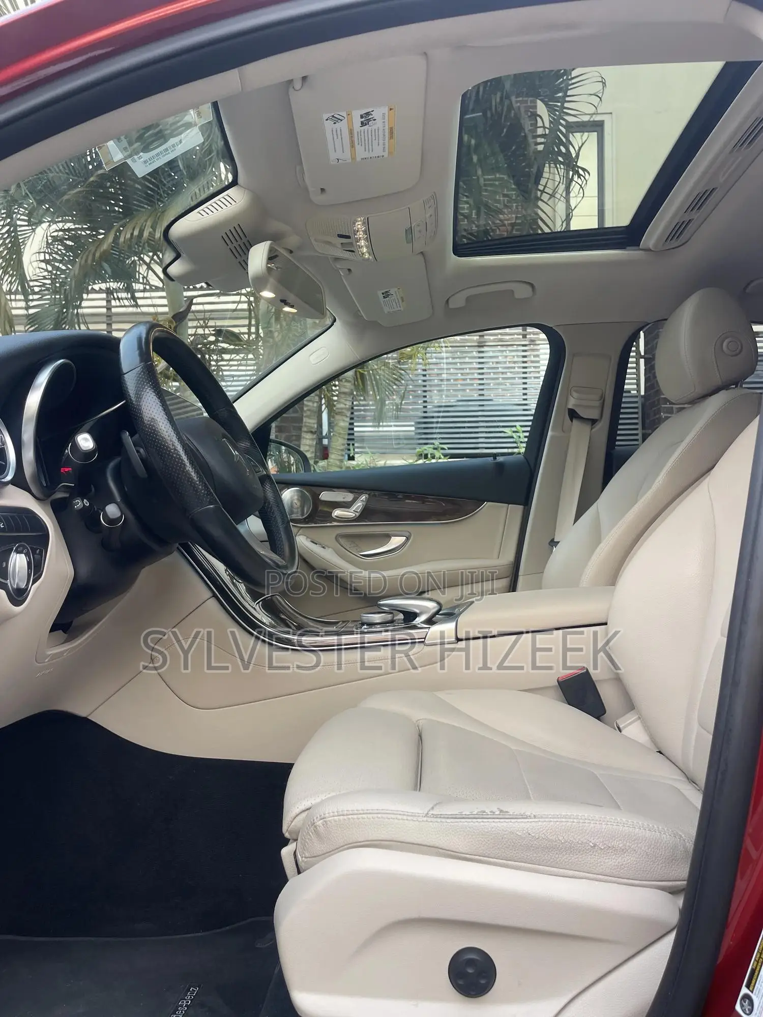 Mercedes-Benz GLC-Class 2017 Red