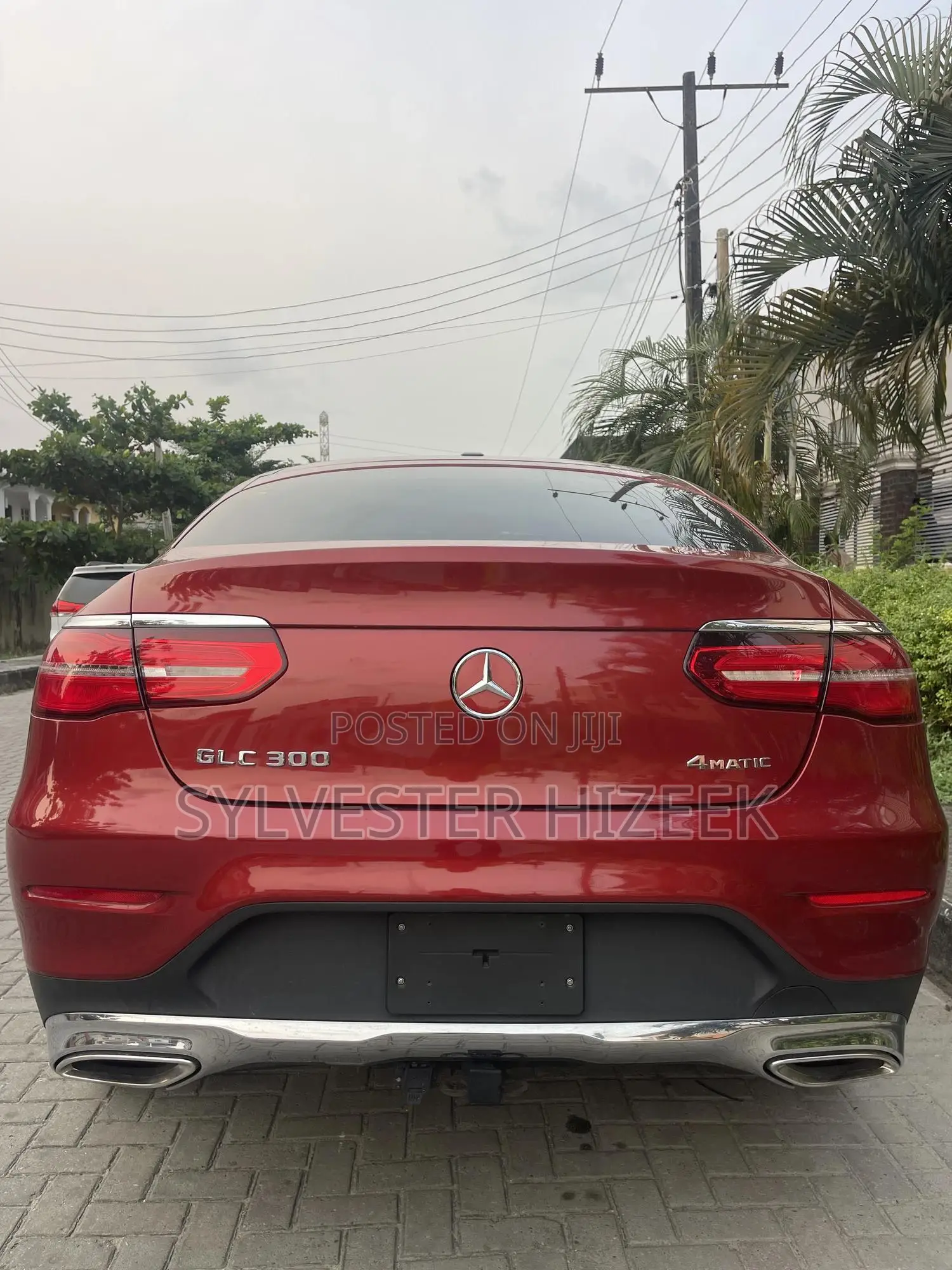 Mercedes-Benz GLC-Class 2017 Red
