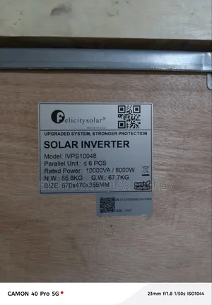 Felicity Inverter 10kva 48v Ivps