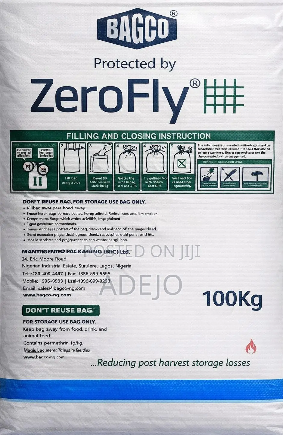 Zerofly Hermetic Bag