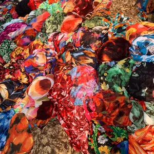 Floral Mesh Fabrics