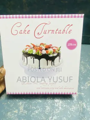Plastic Cake Turn Table