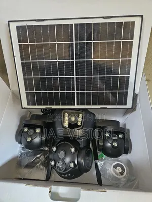 V380 3 Lens Solar Camera PTZ Hd High Quality