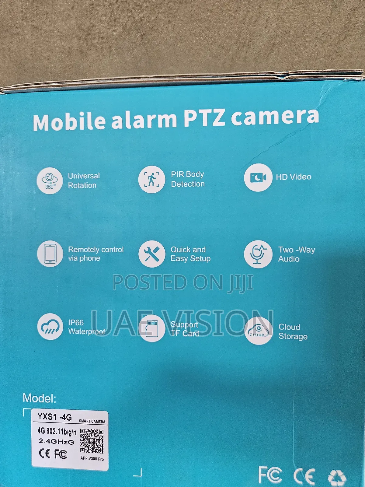 V380 3 Lens Solar Camera PTZ Hd High Quality