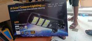 Ai Solar Camera With Panel
