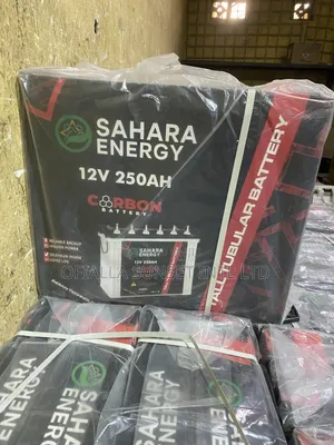 12v 250ah Sahara Energy Tall Tubular Battery