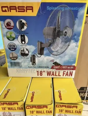 Qasa Wall Fan Energy Saving