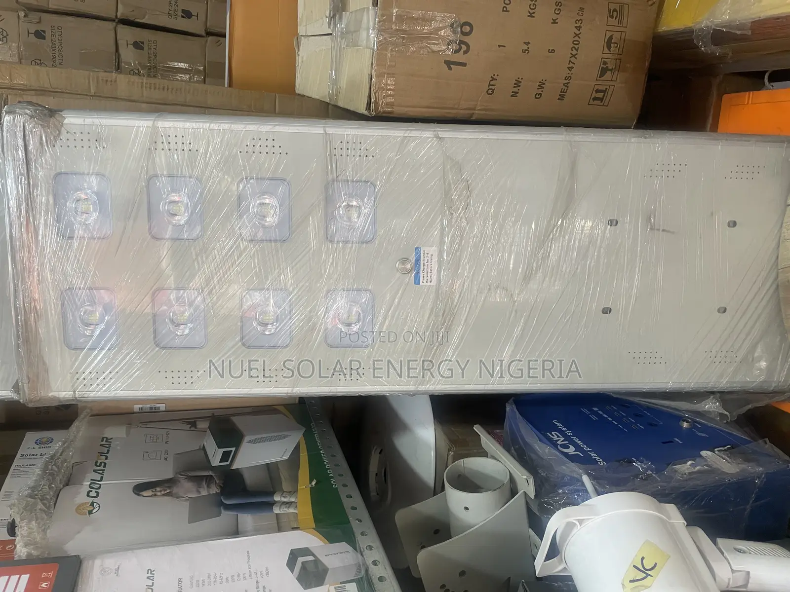 Wakatek Solar Street Light 8-Eye
