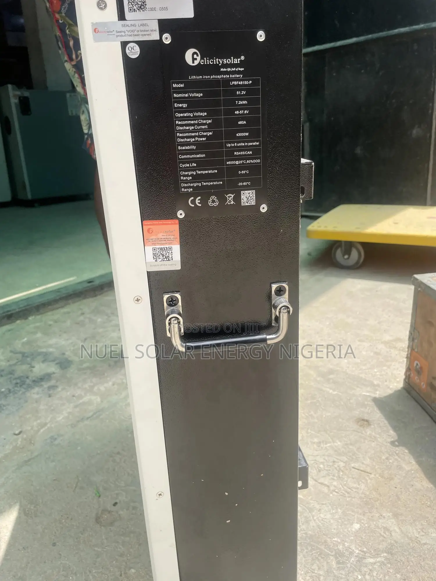 7.2kwh Felicity Lithium Battery