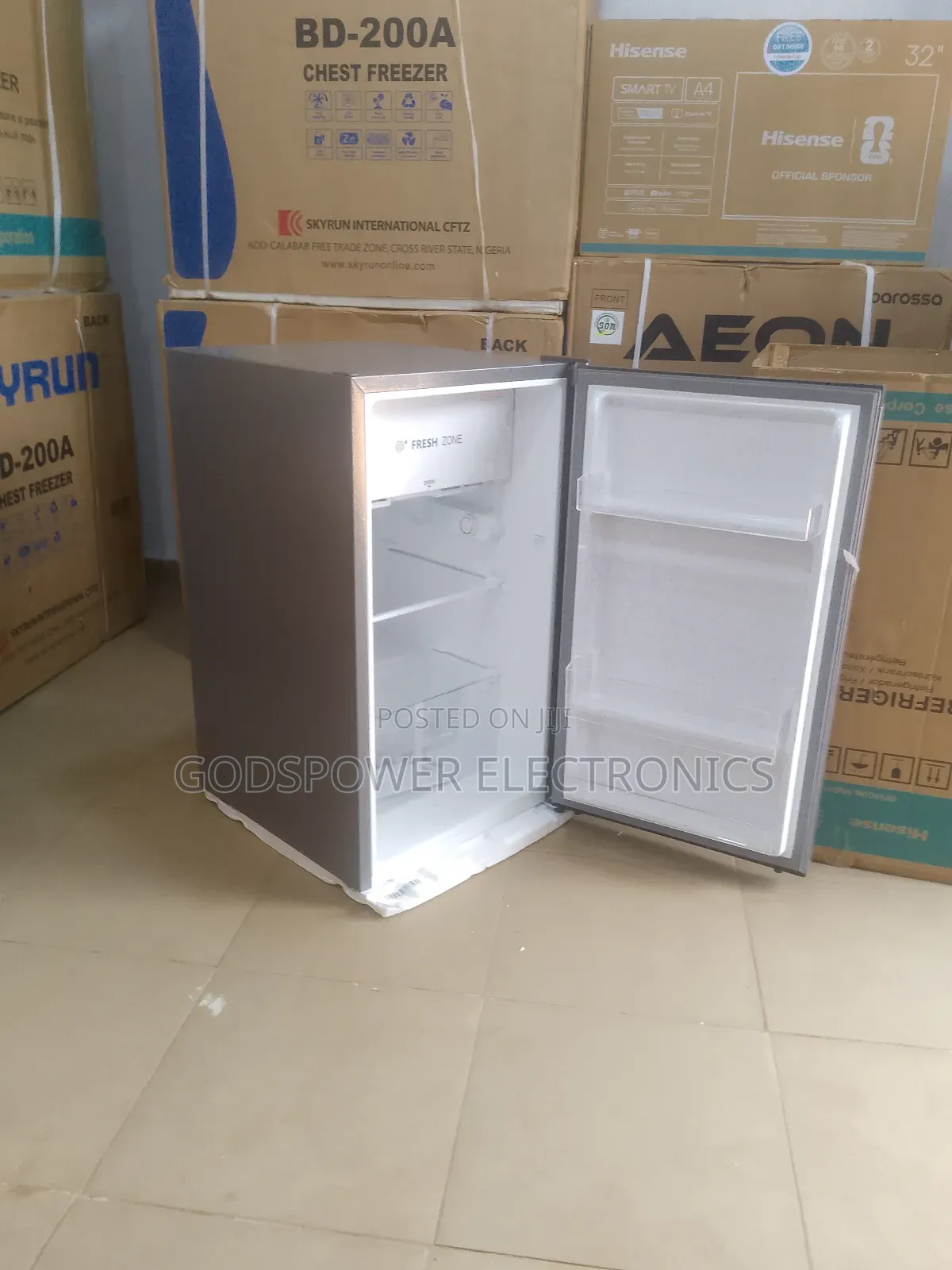 Hisense Refrigerator Ref121dr 121 Liter Fast Freezing