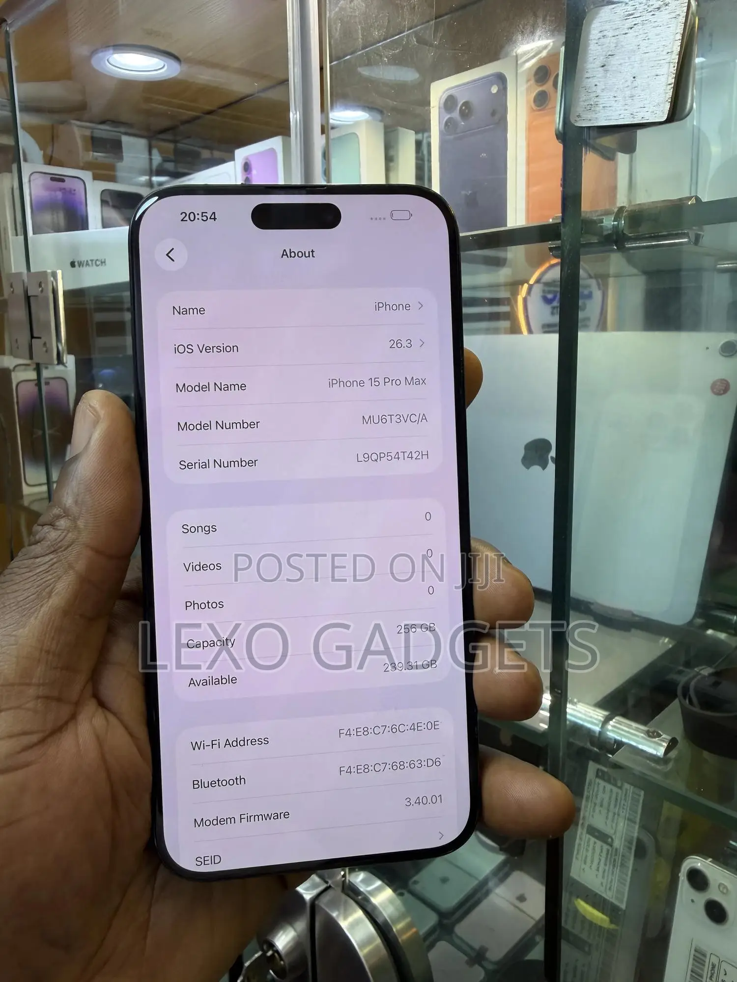 Apple iPhone 15 Pro Max 256 GB Blue