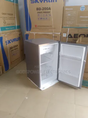 Brand New Hisense Standing Refrigerator 121 Liters