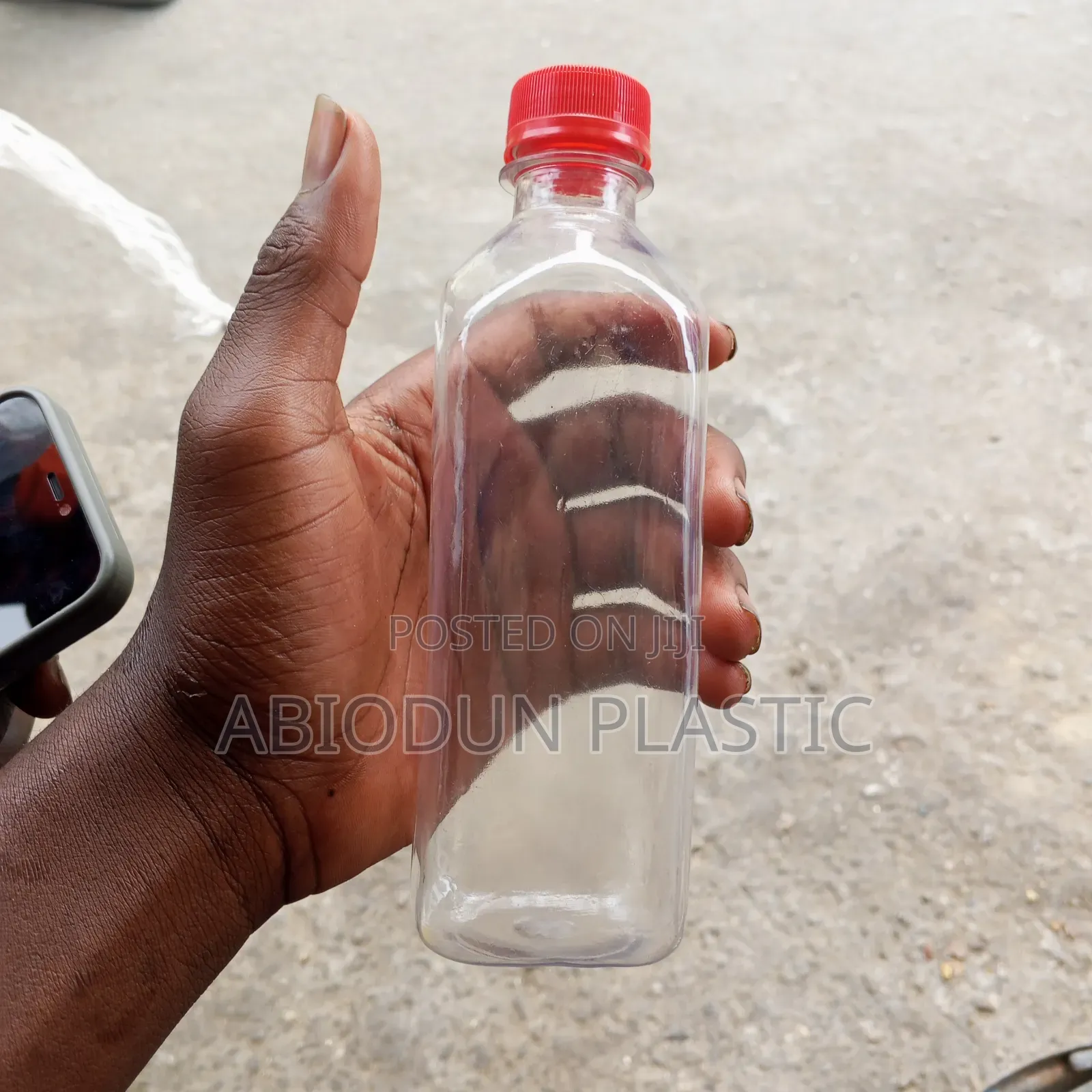 35cl Square Transparent