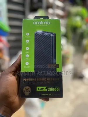 Oraimo Powerbox 300 Lit 30000mah 15w Fast Charging Power Bank