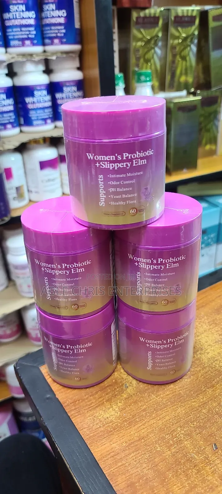 Women's Probiotic + Slippery Elm Supplement
