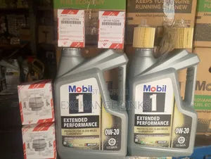 Latest Toyota Corolla Oil Filter and Mobil 1 0w-20 5l.