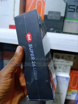 New Itel S26 Ultra 256 GB Black